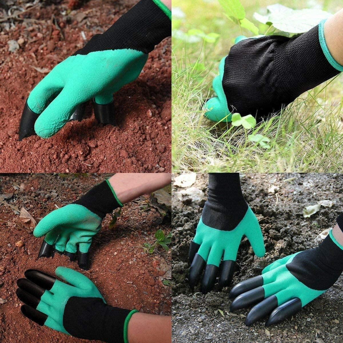 🌱 Waterproof Gardening Gloves With Claws